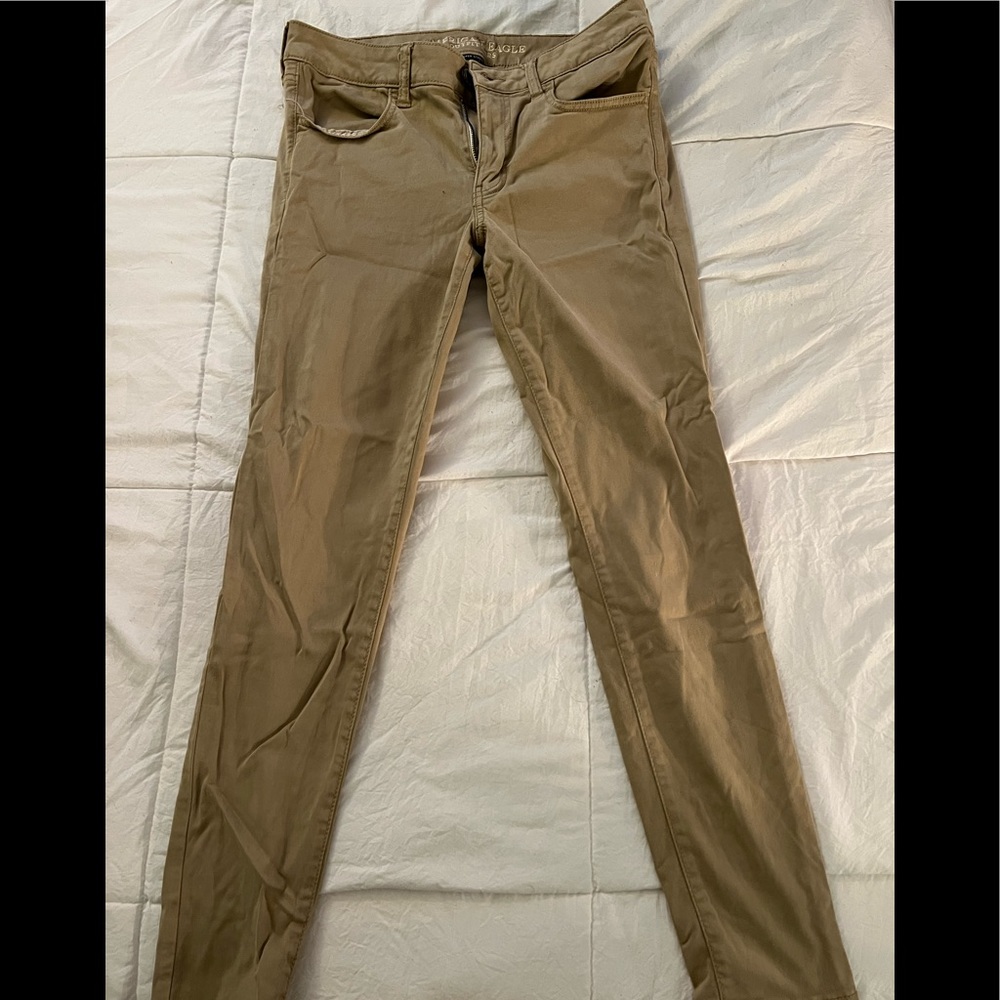 American Eagle Tan Jegging
